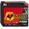 Banner Batteria Banner AGM PRO per moto 52001 ETX20L 12V 18Ah