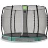 Exit Toys Trampolino EXIT Allure Classic ø305 cm, trampolino da terra, verde