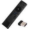 Bolwins O21 2,4 GHz USB WiFi Air Mouse con giroscopio e comando vocale - Telecomando wireless per PC, Smart TV e Android TV Box