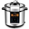 Sogo Multicooker SOGO con 17 funzioni di cottura, pentola a pressione da 6 litri, slow cooker, cuociriso, vaporiera, scaldavivande, soffritto, yogurtiera, cottura al forno
