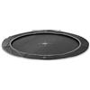 Exit Toys EXIT InTerra, trampolino da giardino a livello del suolo, rotondo, diametro 244 cm, ideale per l'uso in giardino, con sistema di ammortizzazione silenzioso, colore nero