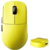 Scyrox Mouse da gioco wireless Scyrox V8, 36g - Sensore PixArt 3950, 30.000 DPI, 8K, 2.4 GHz, connettività USB-C, interruttore Kailh ottico, colore giallo