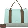 Fritzi aus Preussen Fritzi Canvas Tote Bag Uni Shopper Borsa Donna Misto Cotone Grande Tote Bag Vegan 29,5 x 40 x 14 cm - Nero - Rosa - Arancione - Lilla - Menta - Blu - Verde Oliva - Viola - Marrone - Beige - Giallo