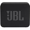 JBL GO Essential 2, Speaker Bluetooth Portatile, Nero - Suono Original Pro, Bluetooth 4.2, Fino a 5 Ore di Autonomia, Design Impermeabile ad Acqua e P