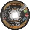 RHODIUS Abrasives Rhodius Disco da taglio extra sottile XT100 EXTENDED X-LOCK 125 x 1,0 x 22,23 mm