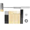 Eujgoov Set Punzoni Roll Pin Ottone Acciaio Inox 1,6mm a 7,9mm | Ottone e Acciaio Inossidabile, Componenti in Plastica Tecnica, Set di Utensili di Manutenzione, Lavori di Riparazione
