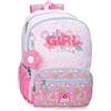 Enso Girl Zone Zaino Scolastico Doppio Scomparto Adattabile al Trolley Fucsia 32x44x17 cm Poliestere 24L