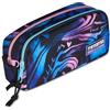 Mitama Portapenne SHINYCREW, 2 zip, Accessori Scuola, Accessori Zaino, Per bambine e ragazze, Scuola e tempo libero