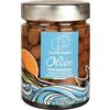 Agricola Piano Olive Verdi Denocciolate Peranzana in Acqua di Mare 314 ml | Olive pugliesi in salamoia di acqua di mare, senza conservanti aggiunti. Per aperitivo, insalate e pizza. Olive snocciolate