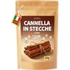 Detox Organica Cannella in Stecche 250g - 60mm - Naturale, Vegano