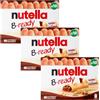 Generico 3X Confezione Per Nutella B-ready Ferrero, Wafer Croccante Ripieno di Crema alle Nocciole, 3 Confezioni da 10 Pezzi, 220g