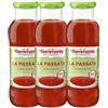 Generic 3X Confezione Per La Fiammante La Passata Pomodori in Vetro 680g, 3 Pezzi | 100% Italiano, Pomodori Schiacciati, Barattolo di Vetro, Confezione Tripla, Sani e Mediterranei