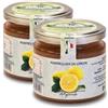 Olivicola Santa Chiara Marmellata di Limone, Vasetti di Vetro, Set da 2 Pezzi, 220 g