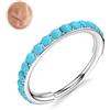 BodyBonita Turchese Piercing Naso Acciaio Inossidabile 316L 20G Piercing Orecchio Cerchio Segmento Cartilagine Rook Tragus Conch Daith Orecchini Piercings Gioielli Labbro Setto per Donna Color Oro/Color Argento