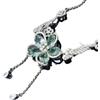 ZFHTJEKNCS Collana di fiori a stelo lungo alla menta Fiore francese senza sbiadimenti Lusso leggero da donna Sensazione di alta gamma