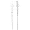 AMOR - Orecchini da Donna in Argento 925 - con Zircone - Orecchino Pendente - AMR-E0104