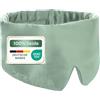 bene-sleep® Mascherina per dormire in seta di alta qualità, 100% oscurante, morbida imbottitura, delicata sulla pelle, per un sonno riposante, per un sonno REM più lungo e un addormento più veloce