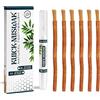 KUICK-MISWAK Bastoncini naturali Miswak per la pulizia dei denti, 3 bastoncini di siwak biologici con supporto, spazzolino naturale per sbiancamento dei denti, alito fresco