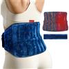 ComfyTemp Grande Cuscino Termico per Microonde per Corpo, 23×120 cm, 1,1 kg | Cuscino Termico per la Zona Lombare, Semini da Scaldare Microonde,Terapia a Calore Umido Delicato, Regalo per Donne e Anziani
