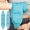 Comfytemp 2 Unità Borsa di Ghiaccio da Polso, Tasche di Ghiaccio Gel Mani | Impacchi di Ghiaccio in Gel Riutilizzabile per Lesioni alla Mano, Gonfiore, Artrite, Alleviare il Dolore, Fascia Ghiaccio