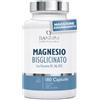 Bandini® Magnesio Bisglicinato 180 Capsule (2 mesi), 350 mg di Glicinato, Chelato per dose arricchito di Vitamina B1, B6, B12 Anti stress e fatica, Integratore per Sistema Nervoso, 100% Vegan