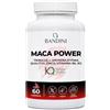 Bandini® MACA POWER Peruviana, 60 Capsule, Complesso ad Alto Dosaggio | con Tribulus, Arginina, Zinco, Vitamina B6 e B12 - Stanchezza Fisica e Mentale, Energia, Sport - 100% Vegano - Made in Italy
