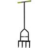 Draper 09973 - Aeratore per prato a 4 poli, verde e nero