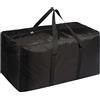 OARCO 55L Borsone da Viaggio & Contenitori per Vestiti (70x40x20cm) | Idrorepellente con cerniera. Borsa stoccaggio per vestiti, sacca mare idrorepellente, piscina o bagaglio da viaggio.