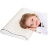 SIKAINI Cuscino per bambini, 50 x 31 cm, in memory foam, ergonomico, per bambini, 2 altezze 4 - 6 cm, traspirante, lavabile, Oeko-TEX, ipoallergenico, 3 - 10 anni
