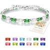 Rajputana Bracciale Da Donna In Argento Sterling 925 Bracciale Tennis Jewellery Regalo Di Compleanno Natale Per Lei Donne Silver Bracelet Fidanzate