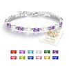 Rajputana Bracciale Da Donna In Argento Sterling 925 Bracciale Tennis Jewellery Regalo Di Compleanno Natale Per Lei Donne Silver Bracelet Fidanzate