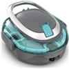 BRINBO S2 Robot Piscina Senza Fili,Doppia Filtrazione,Doppio Motore,robot piscina fuori terra, 90 Minuti Autonomia,Parcheggio Automatico,per Piscine a Fondo Piatto fino a 80 m²,Azul grisáceo