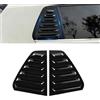 Alvorox Confezione da 2 feritoie per finestrini laterali compatibili con Golf 7/MK7/7.5 GTI/R 2013-2019, colore nero lucido, accessori per auto sportive