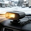 KQWVZ Riscaldatore per Auto, 12V Stufetta Portatile per Auto, Sbrinatore per Auto a 360° con Presa Accendisigari, Riscaldamento rapido, 2 in 1 Riscaldatore per Sbrinamento, per Auto, SUV, Taxi