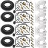ININKLD Kit Di Riparazione Del Carburatore Per Suzuki GSXR1100 1989 1990 1991 1992 GSXR 1100 Revisione Motore Kit Di Manutenzione Ricostruzione Carburatore