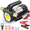 MEISHILE 12V 200W Pompa Aspira Olio Motore, 65l/Min Pompa Di Trasferimento Carburante Elettrico, Estrattore Della Pompa Del Cambio Dell'olio per Diesel, Cherosene