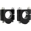 BHGMGEBLV Moto Manubrio Riser Per SUZUKI V-Strom 800 SE DE 2023-2024 28mm 1 1/8 Manubrio Riser Fat Alluminio CNC(Black 20mm)