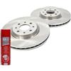 MASTER sport AUTOMOBILTECHNIK GERMANY Master-Sport 24012601251-SET-MSP Kit dischi freno anteriori + detergente freni compatibile con FIAT; ALFA ROMEO; CHRYSLER