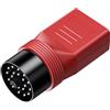 iCarsoft Adattatore diagnostico originale a 20 pin per BMW, 20 pin OBD1 a 16 pin OBD2, connettore di conversione per BMW 20 pin, funziona con iCarsoft Scanner CR MAX, CR MAX BT, BMM V3.0/2.0/1.0, CR