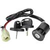 SJBEUA Blocco Dell'Interruttore Accensione Per Kymco ATV MXU 50 150 2009-2010/LB30AA Moto Interruttore Di Accensione Chiave 35010-LCA4-9V0