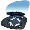 BFSXLOPQ Vetro specchio esterno Per VW Per Golf 5 MK5 Per Jetta | Per Passat B6 2006-2009 Lato Sinistro Destro Specchio Riscaldato Vetro Blu Lente Destra SX 3C0857521 3C0857522