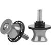 BXNLY Accessori per supporti Cursori Per Bobine Forcellone Moto 6mm Per MT03 MT-03 Mt03 MT 03 2005-2020 Vite Supporto(Grey-M6)