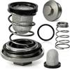 Yifort Set di tappi di scarico dell'olio per moto e scooter, per GY6 50 cc-150 cc | Filtro dell'olio, vite di scarico per scooter con O-ring, set di molle, filtro a molla, compatibile con Honda SH 125