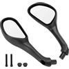 HoneybeeLY Motociclette specchietti Laterali Specchietti Retrovisori Sinistro E Destro per per Runner 50 125 180 200 SP per Piaggio per Nrg per TPH Specchietto Retrovisore Laterale