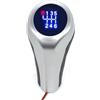 QRDKKL per BMW Manopola Auto Leva Cambio | Impugnatura Cambio Auto Pomello Cambio LED MT A 5‑6 Velocità, Per E46 Per E90 Per X1 Per X3 Per X5