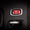 M.JVisun Fibra di Carbonio Auto Accensione Avviamento Interruttore Adesivi Motore Start Stop Pulsante Cover per Volvo S60 S60L S80L V40 V60 XC60 - Rosso