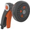 G.F. Srl, Pistola per l'irrigazione XL SELECTOR Ideale per Giardino, Piante e Fiori con 5 getti e Ampio selettore, in plastica e Gomma. Made in Italy