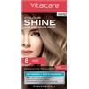 Vitalcare Colourshine Colorazione Permanente Professionale Tinta Capelli, Biondo Chiaro