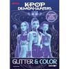 Bendon Official KPop Demon Hunters Glitter and Color Book - 16 Page Coloring Book, Fan Activity for Tween Girls