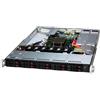 Supermicro AS-1115SV-WTNRT sistema barebone per server Socket SP3 Rack (1U) Nero